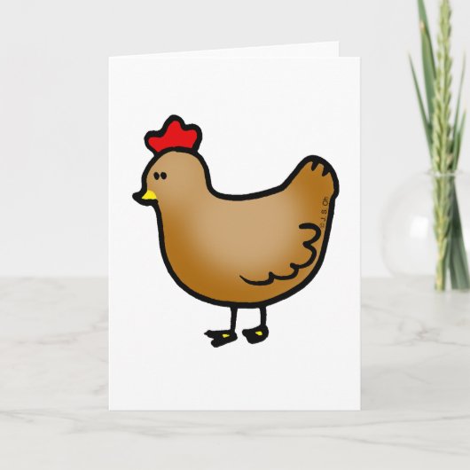 Carte Petite poule (Devant)