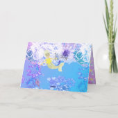 Carte Petite Sirène "Joyeux Anniversaire" (Dos)