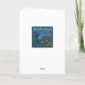 Carte Petite sorcière Halloween heureux (Dos)