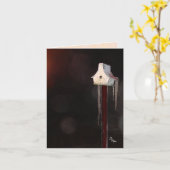 Carte Petite volière étrange (Fleur jaune)