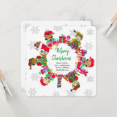 Carte Petites elfes mignonnes (Devant/Arrière en situation)