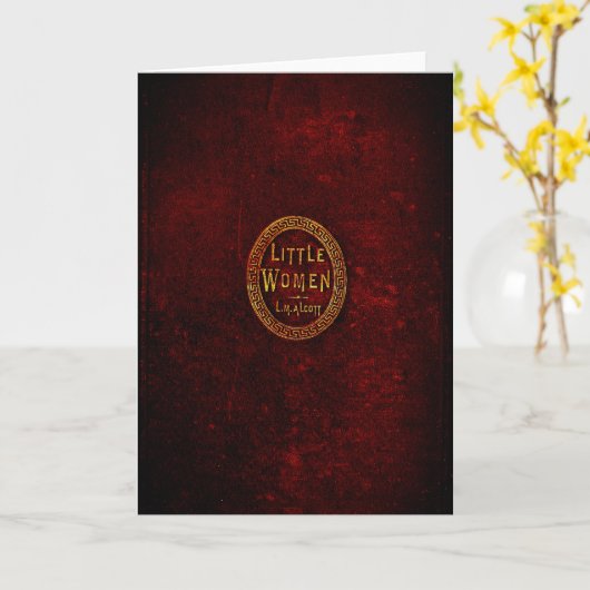 Carte Petites femmes| (Fleur jaune)