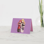 Carte Petites filles Anime Thunder_Cove (Dos)