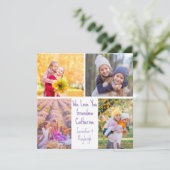 Carte Petites filles mignonnes Photos personnalisées gra (Debout devant)