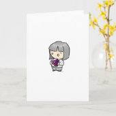 Carte Petites fleurs (Fleur jaune)