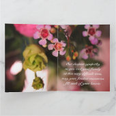 Carte Petites fleurs roses (Intérieur)