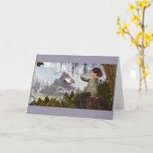 Carte Petites Mains (Fleur jaune)