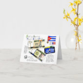 Carte Petites mais importantes choses à connaître à Cuba (Fleur jaune)