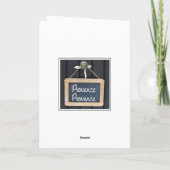 Carte Petits bouquets de lavande (Dos)