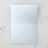 Carte Petits cœurs et lapins - motif transparent. (Intérieur)
