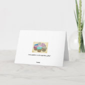 Carte Petits gâteaux et coeurs colorés (Dos)