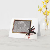 Carte Petits trésors (Fleur jaune)