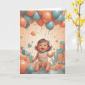 Carte Petits Vœux de Soleil (Fleur jaune)