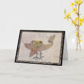 Carte Petroglyph, objet volant non identifié (Fleur jaune)