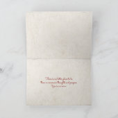 Carte pétunia et coeur papillon avec brosse (Intérieur)