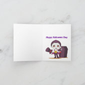 Carte Peu de compte Dracula (Intérieur)