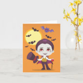 Carte Peu de compte Dracula (Fleur jaune)