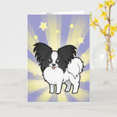 Carte Peu d'étoile Papillon (Fleur jaune)