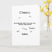 Carte Peu Importe Comment Vous Le Dites (Fleur jaune)