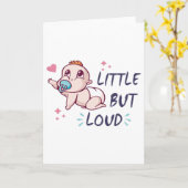 Carte Peu mais bruyant (Fleur jaune)