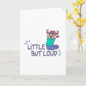 Carte Peu mais bruyant (Fleur jaune)