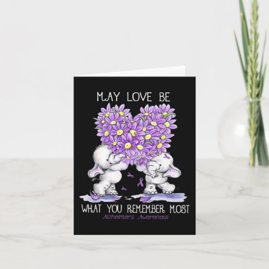 Carte Peut-être l'amour est-ce que vous vous souvenez le (Devant)