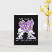 Carte Peut-être l'amour est-ce que vous vous souvenez le (Fleur jaune)