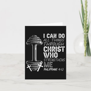 Carte Peut Faire Toutes Les Choses Christian Jésus Bodyb