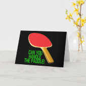 Carte Peux-Tu Gérer La Pagaie ? (Fleur jaune)