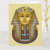 Carte Pharaoh Bust (Fleur jaune)
