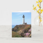Carte Phare 2 de point de pigeon (Fleur jaune)