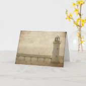 Carte Phare Avec Texture (Fleur jaune)