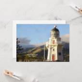 Carte Phare d'Akaroa (Devant/Arrière en situation)