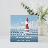 Carte Phare de Beachy Head (Debout devant)