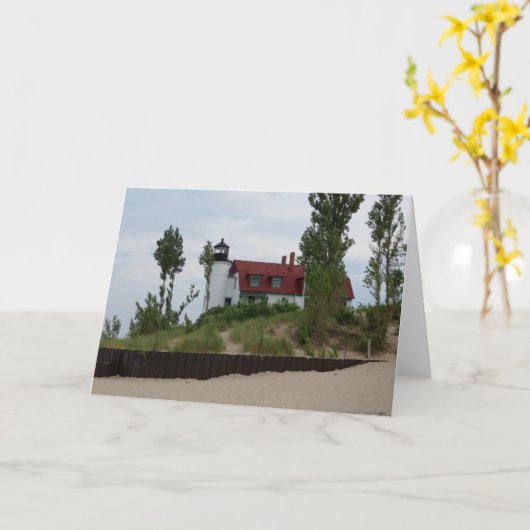 Carte Phare de Betsie de point (Fleur jaune)