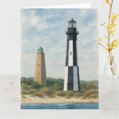 Carte Phare de Cape Henry (Fleur jaune)