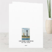 Carte Phare de Cape Henry (Dos)