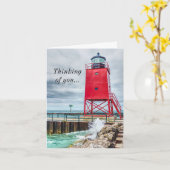 Carte Phare De Charlevoix Sud Pensez À Vous (Fleur jaune)