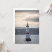 Carte Phare de Kavringen Oslo (Devant/Arrière en situation)