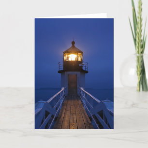 Carte Phare de Marshall Point, Maine