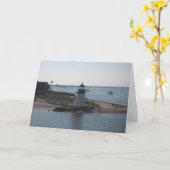 Carte Phare de Nantucket (Fleur jaune)