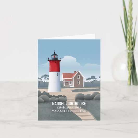 Carte Phare de Nauset (Devant)