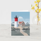 Carte Phare de Nauset (Fleur jaune)