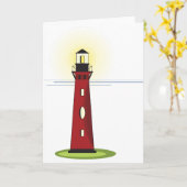 Carte Phare de navigation (Fleur jaune)