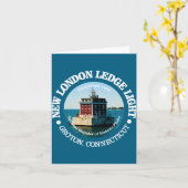 Carte Phare de New London Ledge (Fleur jaune)