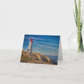 Carte Phare de Peggy's Cove