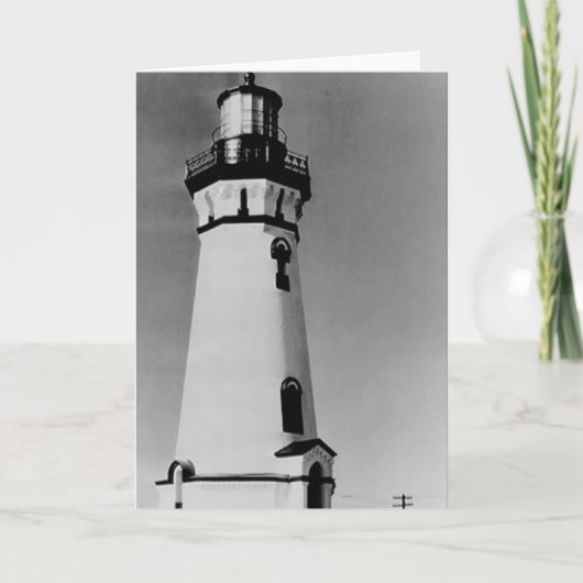 Carte Phare de Piedras Blancas (Devant)