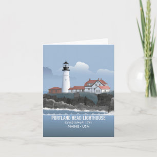 Carte Phare de Portland Head