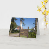 Carte Phare de Presque Isle (Fleur jaune)