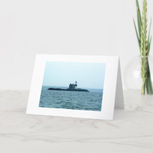 Carte Phare de Rocks, Long Island Sound.